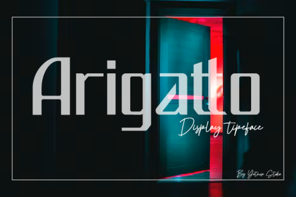 Arigatto: The Display Typeface That Elevates Campaign Visuals