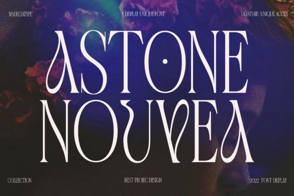 Astone Nouvea: A Premium Serif for Editorial Design and Brand Identity