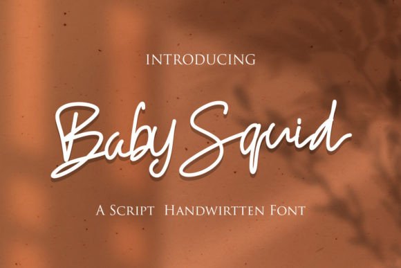 Baby Squid: The Luxury Script Font for Scroll-Stopping Campaigns