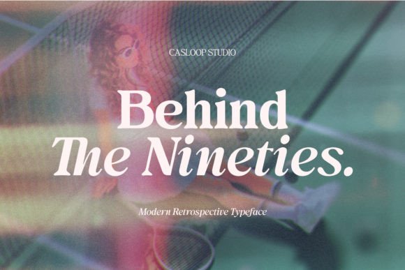 Behind the Nineties: The Serif Typeface That Elevates Small Business Branding