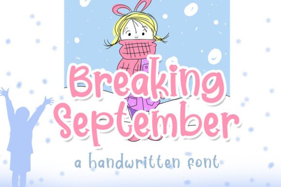 Breaking September: A Fresh Serif Font for Joyful Brand Identity