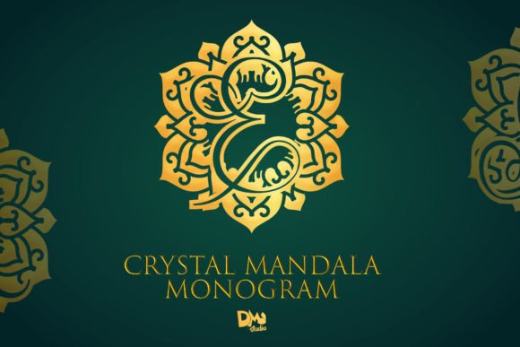 Crafting Elegant Digital Experiences with Crystal Mandala Monogram