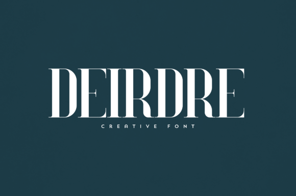 Deirdre: The Elegant Serif Font for Distinctive Brand Identity