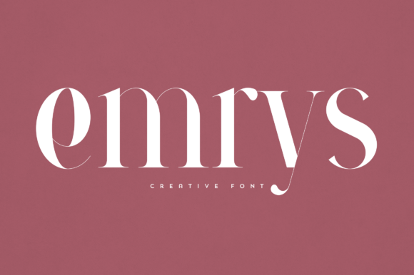 Emrys: The Premium Serif Typeface for Modern Campaigns