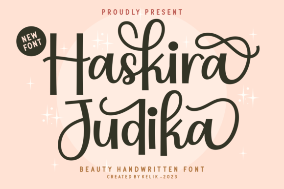 Haskira Judika: Elevate Your Brand Identity With Elegant Script Typography