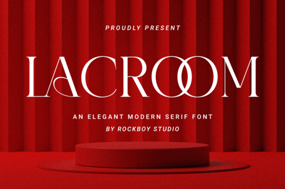 Lacroom: The Elegant Serif Font for Professional Branding