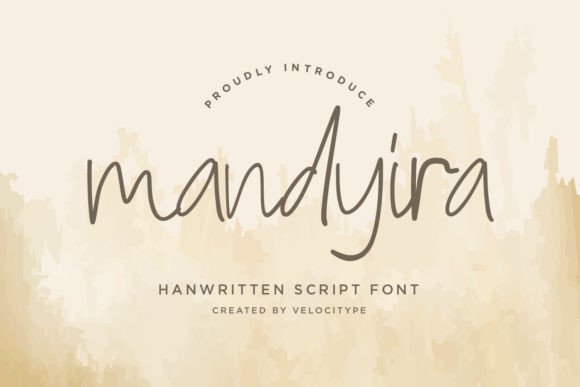 Mandyira: A Designer’s Take on This Elegant Script Typeface