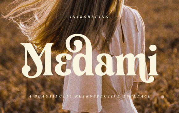Medami: A Refined Serif Typeface for Modern Editorial Design