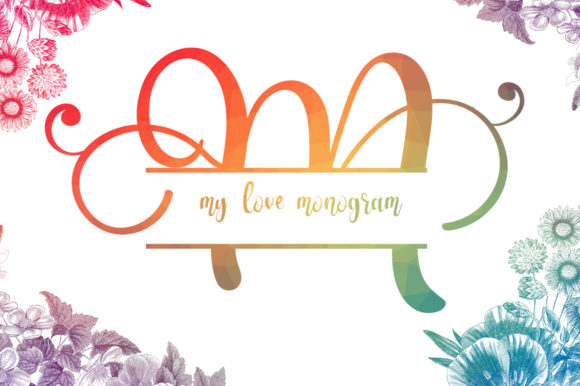 My Love Monogram: Elevate Your Brand Identity with Elegant Typography