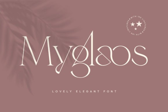Myglaos: The Elegant Serif Typeface for Modern Editorial Design