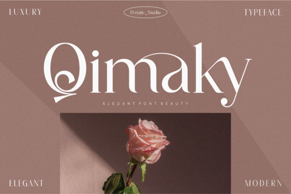Qimaky: The Elegant Serif Font for Handmade Crafts