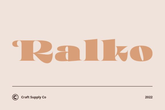 Ralko: A Sophisticated Serif for Editorial Design and Content Branding