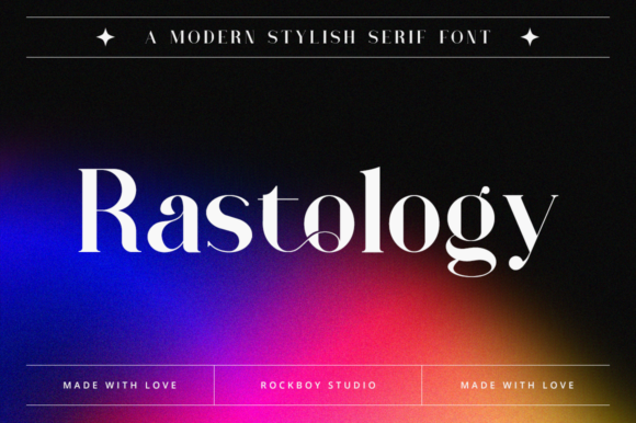 Rastology Typeface Review: Elevating Brand Campaigns With Elegant Serif Design