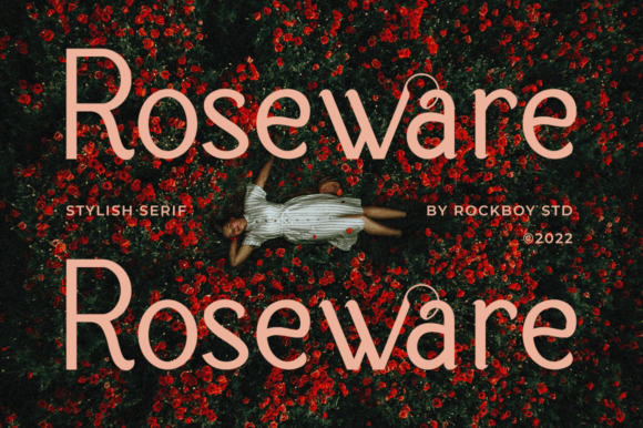 Roseware: The Modern Sans Serif Typeface for Scroll-Stopping Campaigns