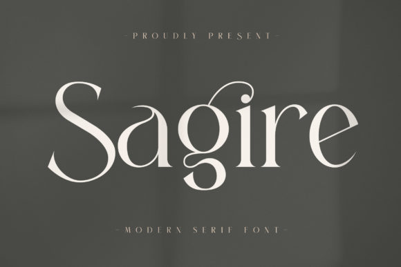 Sagire: The Elegant Serif Font for Handmade Branding