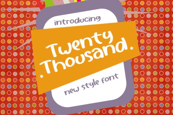 Twenty Thousand Typeface Review: Elevating Campaign Visuals