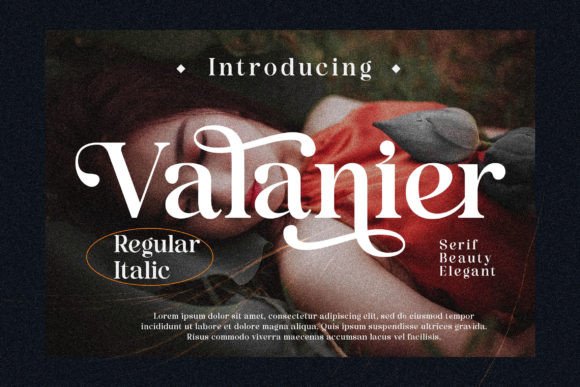 Valaneir: An Elegant Serif Typeface for Modern Web Design