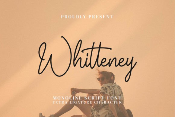 Whitteney: The Elegant Script Font for Modern Brand Identity